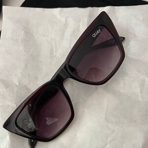 Quay Australia Dark Burgundy Sunglasses